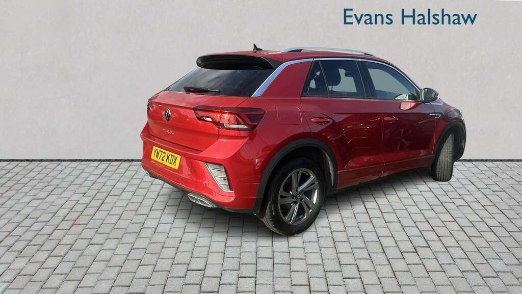 Volkswagen T-Roc 1.5 Tsi R-line Dsg 2022 YW72KDX Red #2