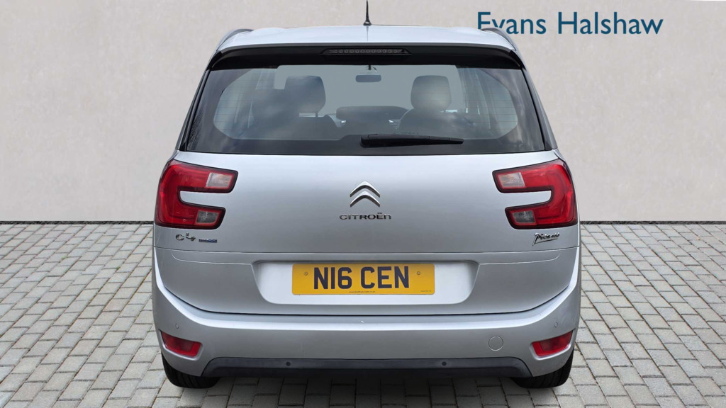 Citroen Grand C4 Picasso 1.6 Bluehdi Exclusive Eat6 2015 Silver #5