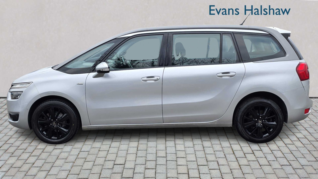 Citroen Grand C4 Picasso 1.6 Bluehdi Exclusive Eat6 2015 Silver #6
