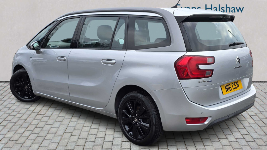 Citroen Grand C4 Picasso 1.6 Bluehdi Exclusive Eat6 2015 Silver #2