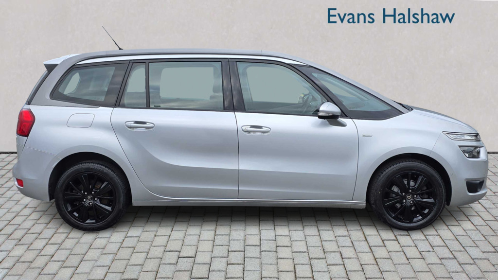 Citroen Grand C4 Picasso 1.6 Bluehdi Exclusive Eat6 2015 Silver #4