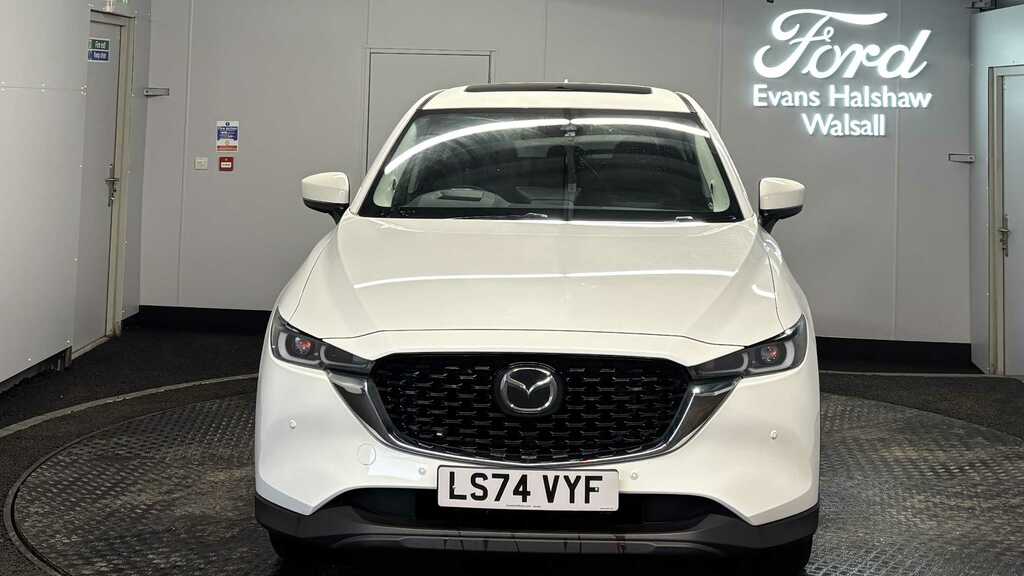 Mazda CX-5 2.0 E-skyactiv G Mhev Exclusive-line 2024 LS74VYF White #3
