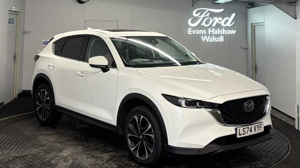 Mazda CX-5 2.0 E-skyactiv G Mhev Exclusive-line 2024 White