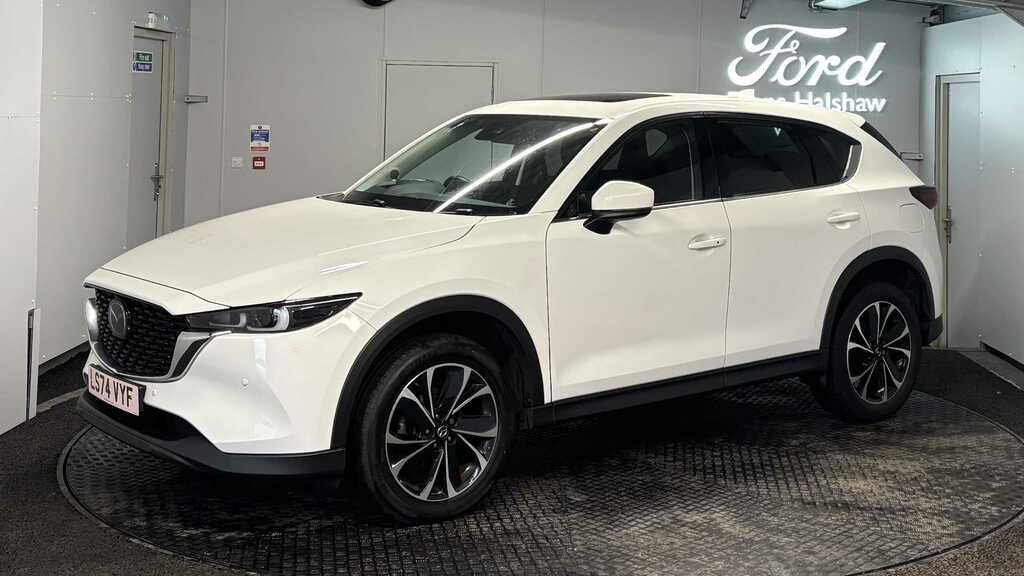 Mazda CX-5 2.0 E-skyactiv G Mhev Exclusive-line 2024 LS74VYF White #2