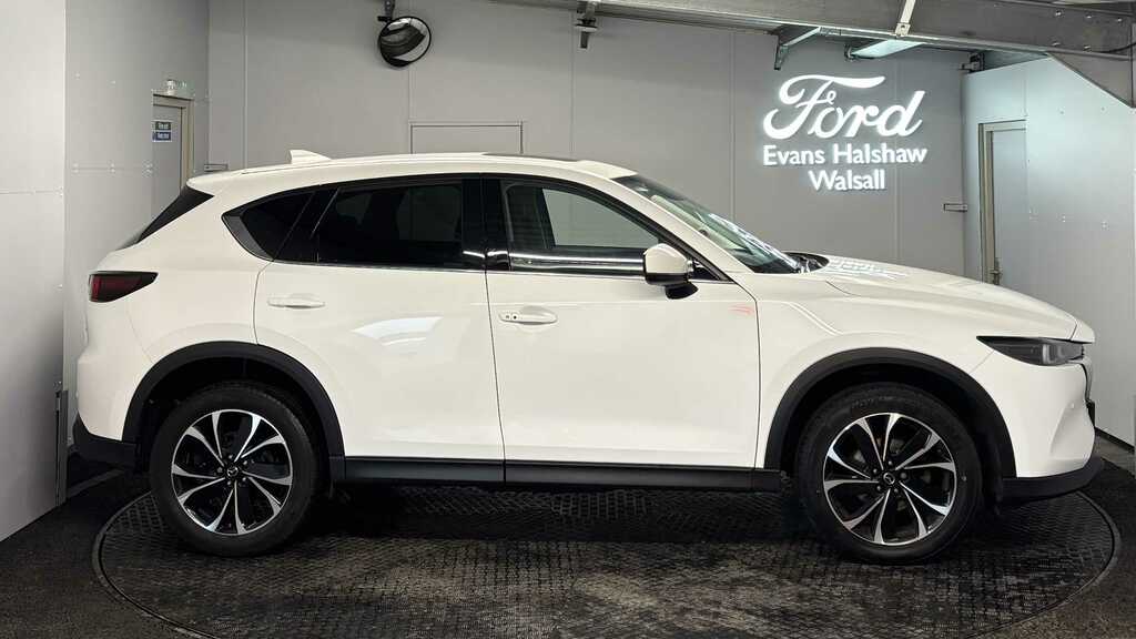 Mazda CX-5 2.0 E-skyactiv G Mhev Exclusive-line 2024 LS74VYF White #4