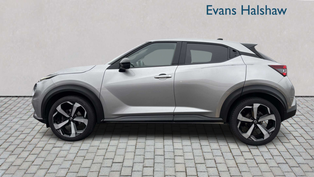 Nissan Juke 1.0 Dig-t 114 Tekna Dct 2021 PE71YMU Silver #3