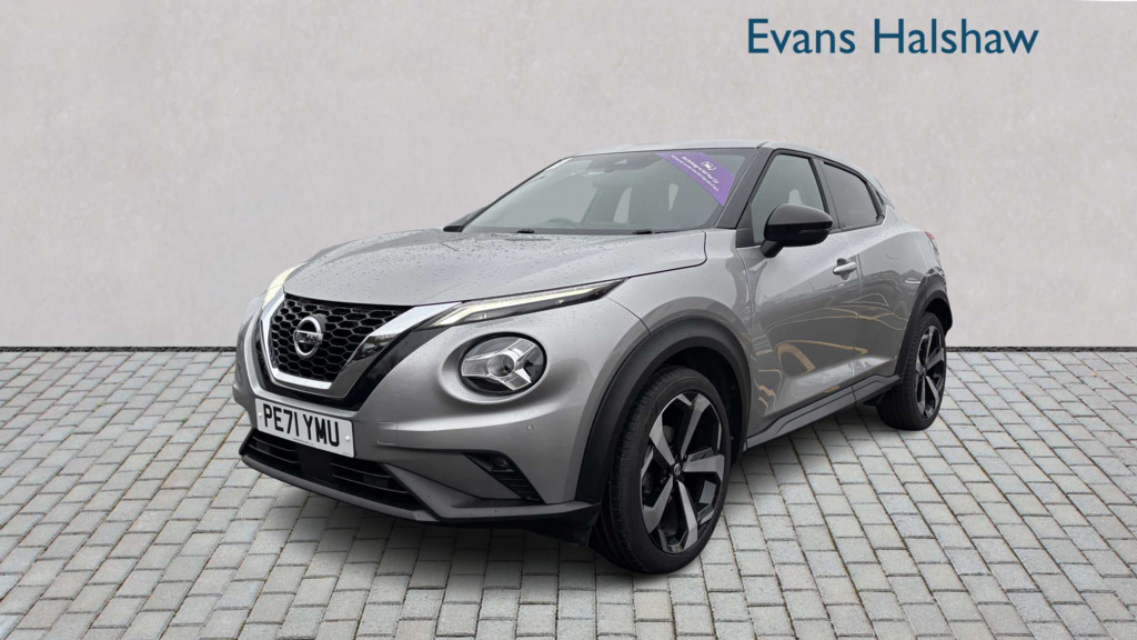 Nissan Juke 1.0 Dig-t 114 Tekna Dct 2021 PE71YMU Silver #4