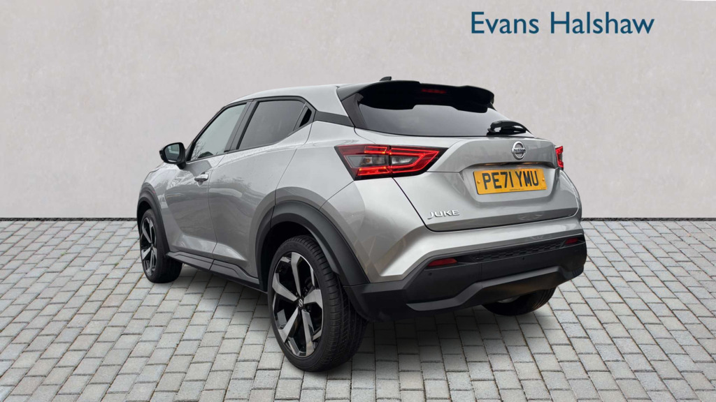 Nissan Juke 1.0 Dig-t 114 Tekna Dct 2021 PE71YMU Silver #2