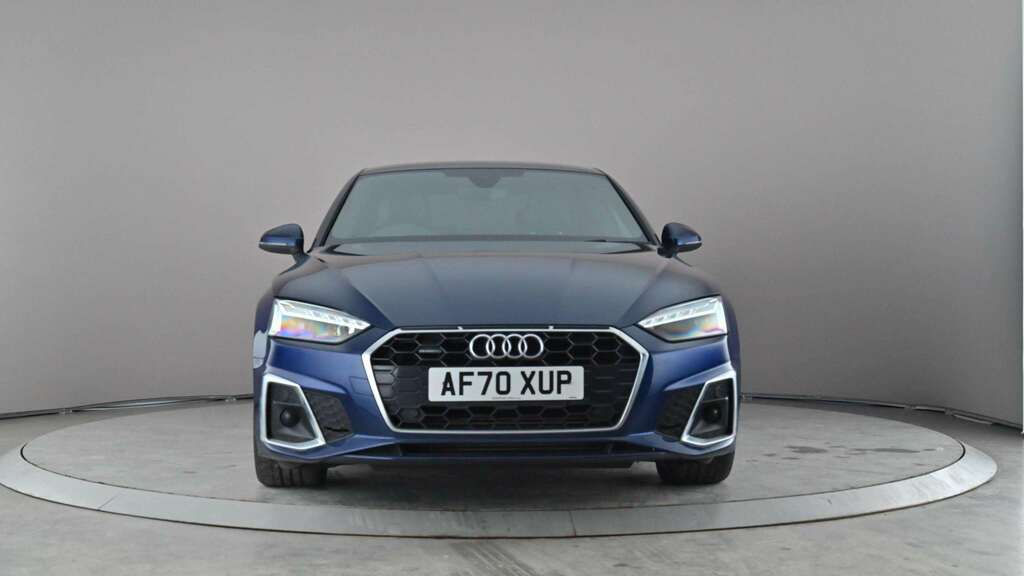 Audi A5 45 Tfsi 265 Quattro S Line S Tronic 2020 AF70XUP Blue #2