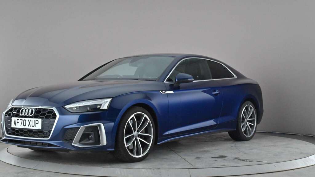 Audi A5 45 Tfsi 265 Quattro S Line S Tronic 2020 AF70XUP Blue #3
