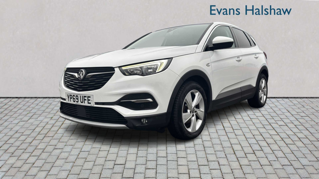 Vauxhall Grandland X 1.5 Turbo D Elite Nav 2019 YP69UFE White #3