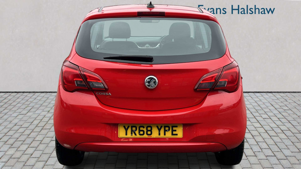 Vauxhall Corsa 1.4 Energy Ac 2018 YR68YPE Red #5
