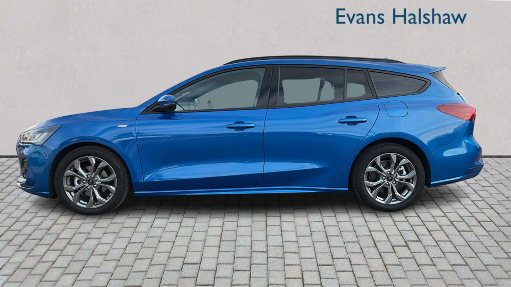 Ford Focus 1.0 Ecoboost Hybrid Mhev 155 St-line 2025 DK75HWT Blue #4
