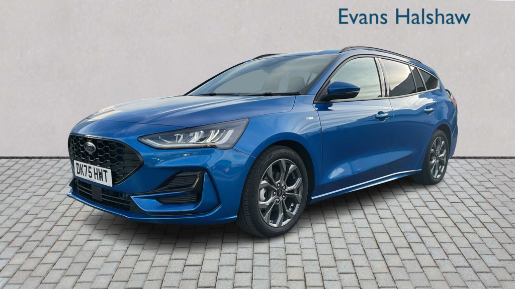 Ford Focus 1.0 Ecoboost Hybrid Mhev 155 St-line 2025 DK75HWT Blue #3