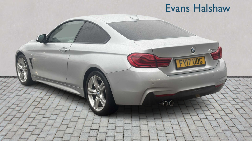 BMW 4 Series 420D 190 M Sport Professional Media 2017 FY17UDG Silver #2