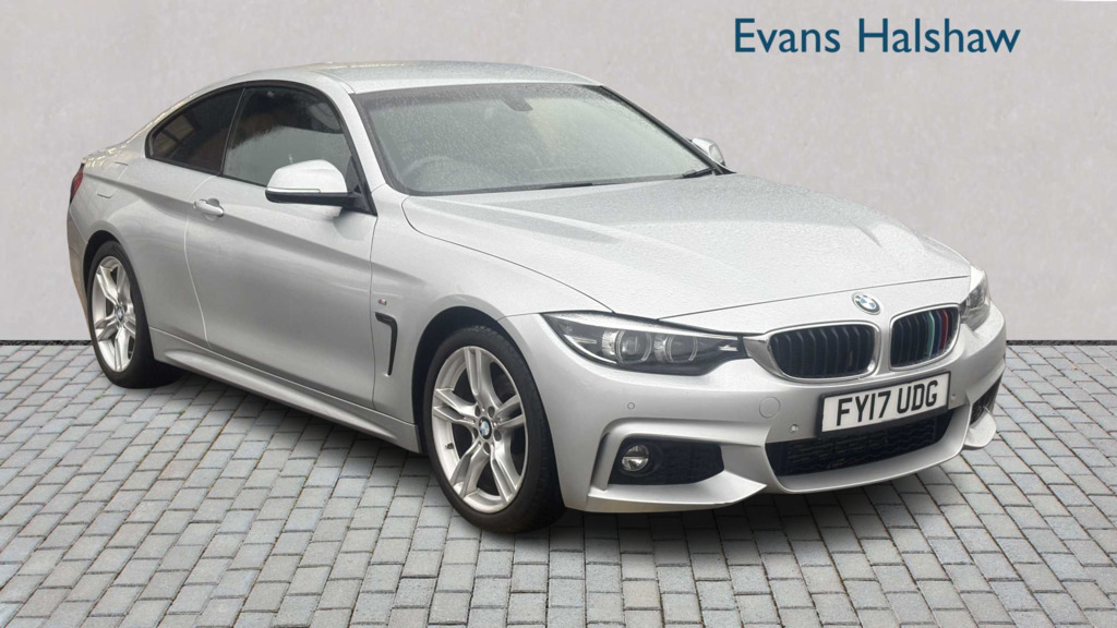 BMW 4 Series 420D 190 M Sport Professional Media 2017 Silver