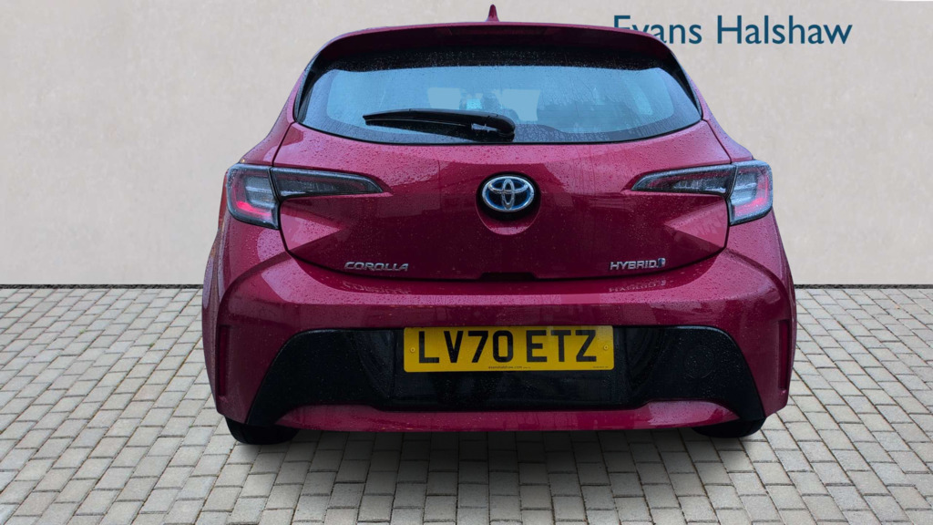 Toyota Corolla 1.8 Vvt-i Hybrid Icon Cvt 2020 Red #5