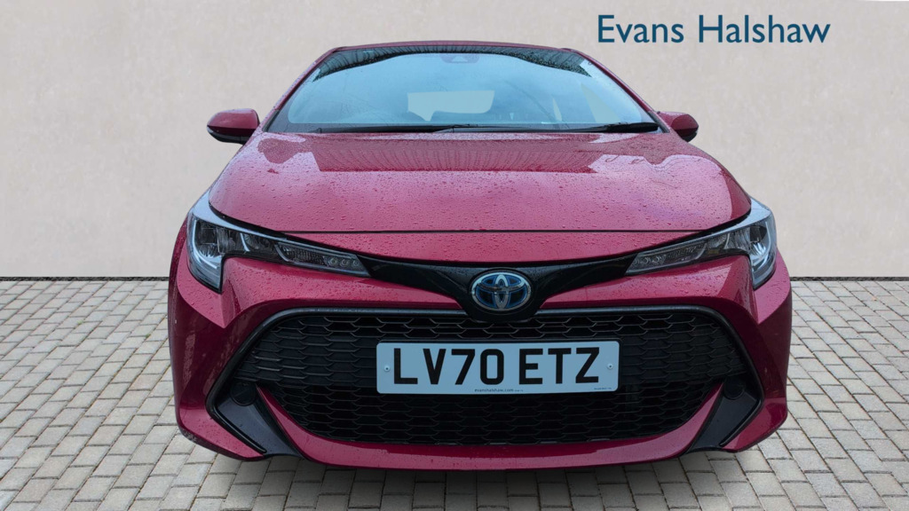 Toyota Corolla 1.8 Vvt-i Hybrid Icon Cvt 2020 Red #4