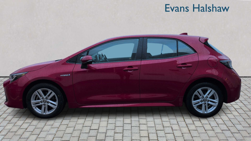 Toyota Corolla 1.8 Vvt-i Hybrid Icon Cvt 2020 Red #3