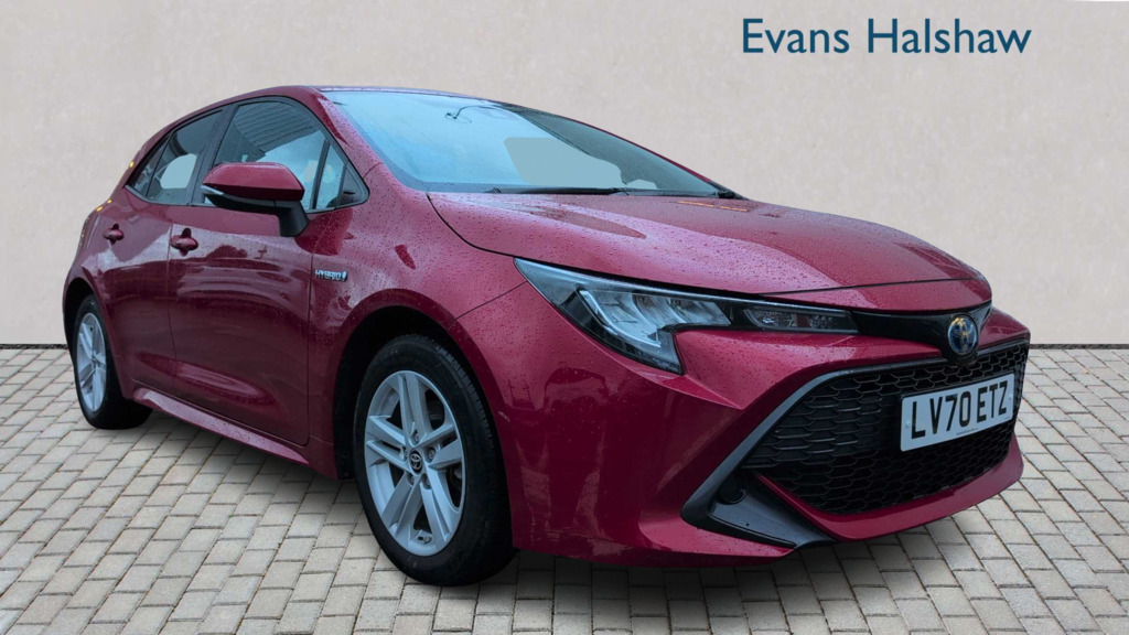 Toyota Corolla 1.8 Vvt-i Hybrid Icon Cvt 2020 Red