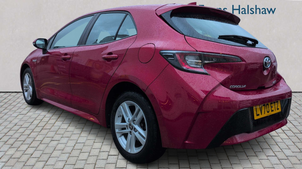 Toyota Corolla 1.8 Vvt-i Hybrid Icon Cvt 2020 Red #2