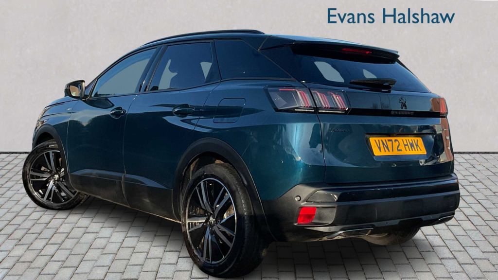 Peugeot 3008 1.6 Hybrid 225 Gt E-eat8 2023 VN72HWK Blue #2