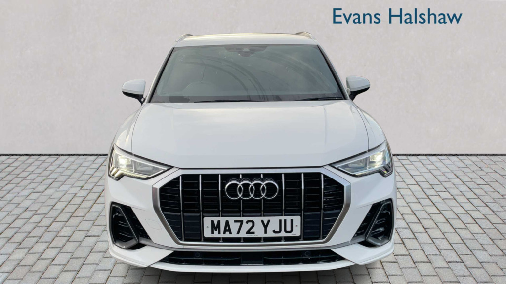 Audi Q3 35 Tfsi S Line S Tronic 2022 MA72YJU White #4