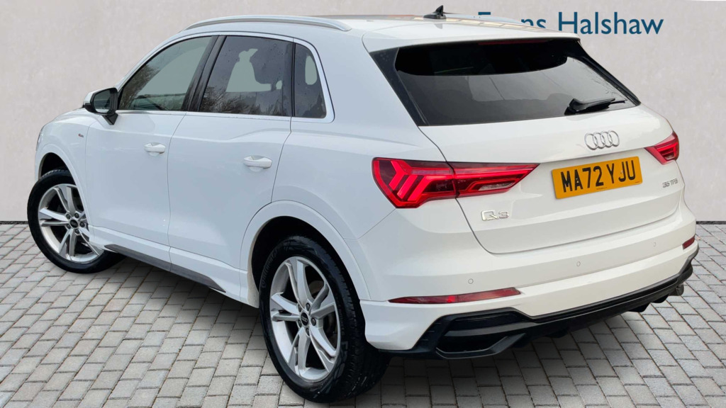 Audi Q3 35 Tfsi S Line S Tronic 2022 MA72YJU White #2