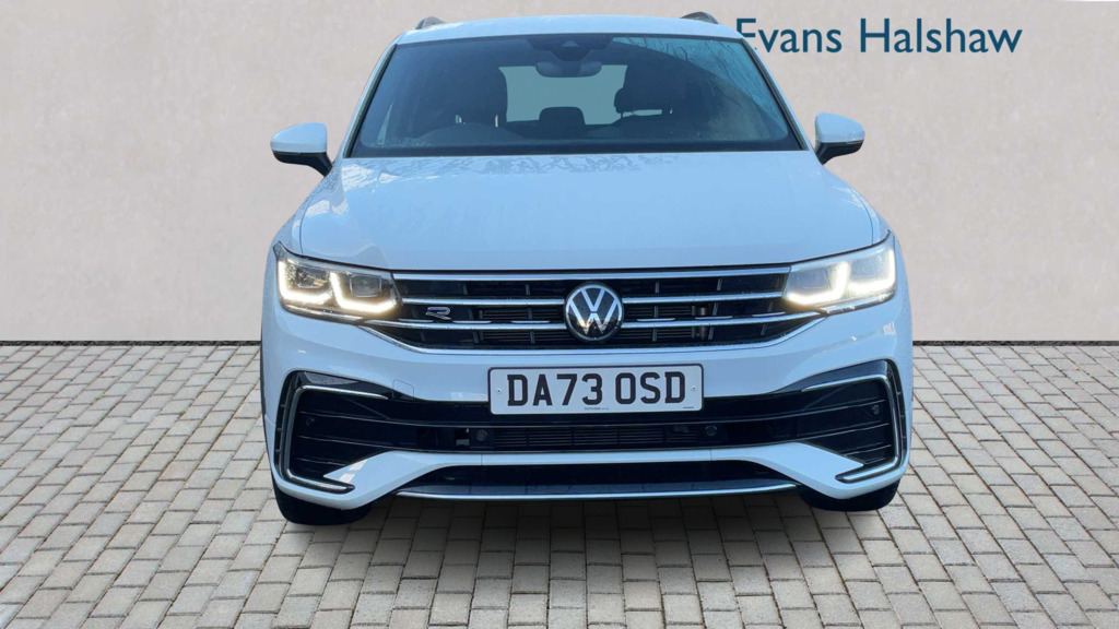 Volkswagen Tiguan 1.5 Tsi 150 R-line Edition Dsg 2023 DA73OSD White #4