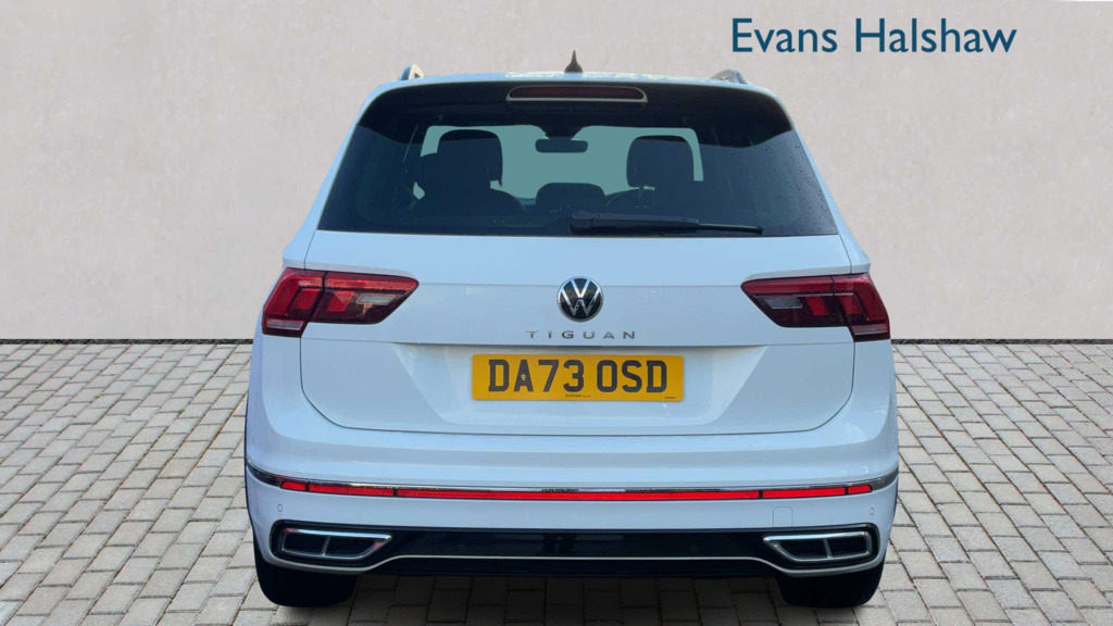 Volkswagen Tiguan 1.5 Tsi 150 R-line Edition Dsg 2023 DA73OSD White #5