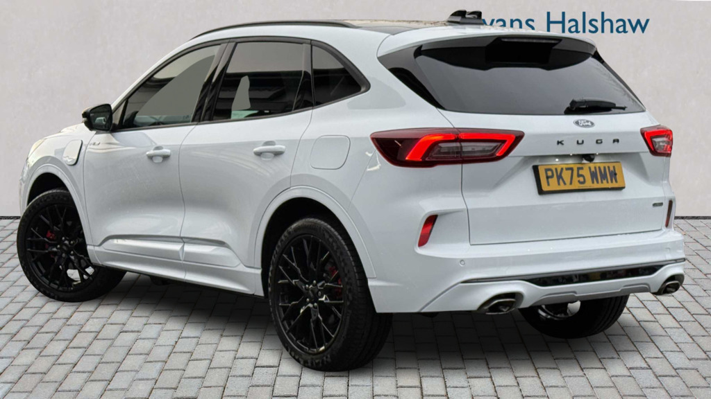 Ford Kuga 2.5 Phev St-line X Black Package Cvt 2025 PK75WMW White #2