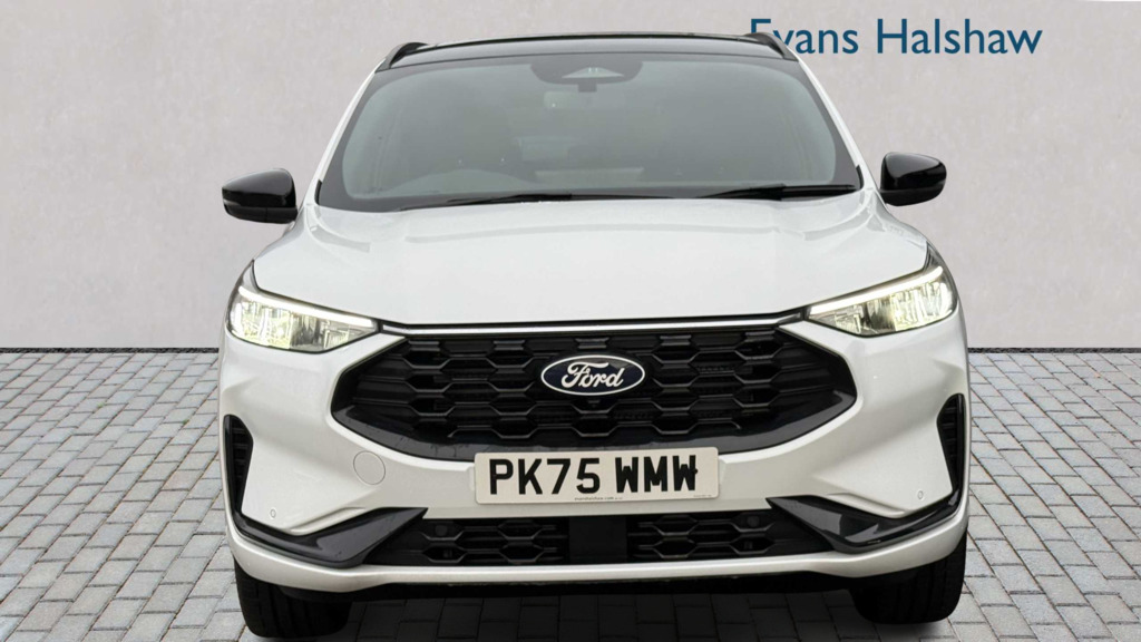 Ford Kuga 2.5 Phev St-line X Black Package Cvt 2025 PK75WMW White #4