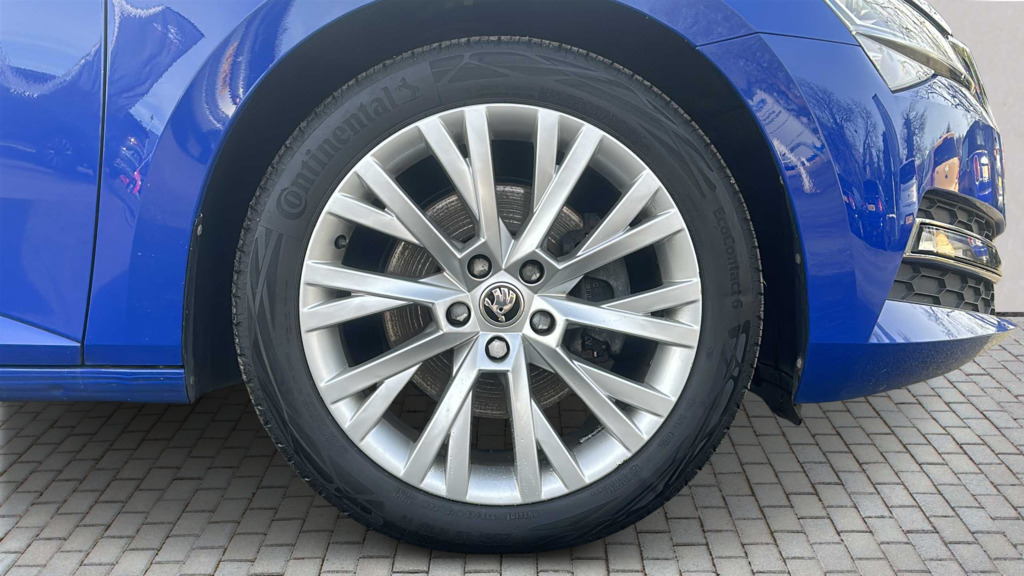 Skoda Superb 2.0 Tdi Cr Se L Dsg 2023 KT73EZK Blue #6