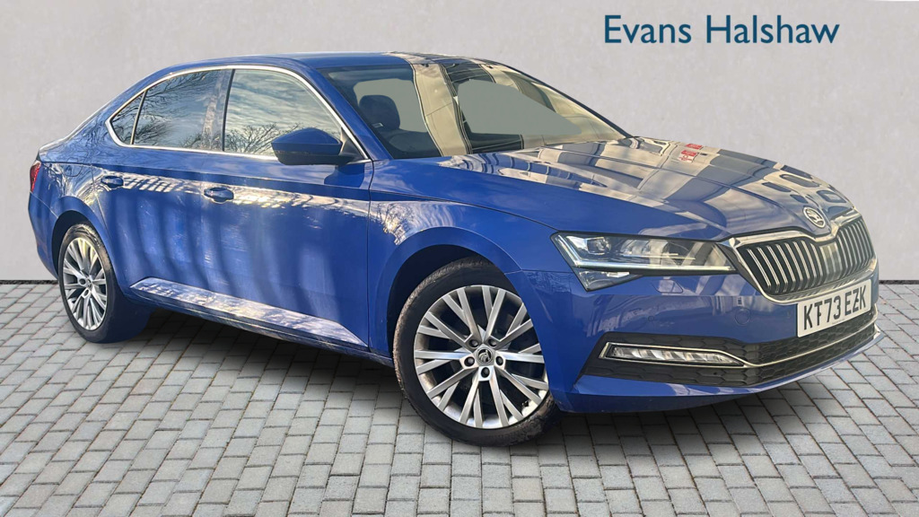 Skoda Superb 2.0 Tdi Cr Se L Dsg 2023 Blue
