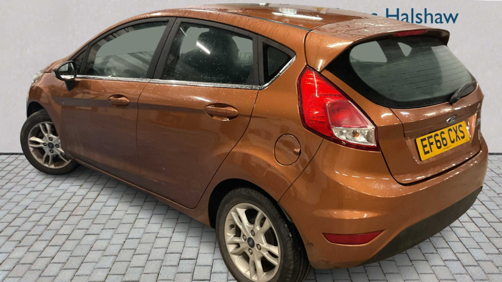 Ford Fiesta 1.25 82 Zetec 2016 EF66CXS Brown #2