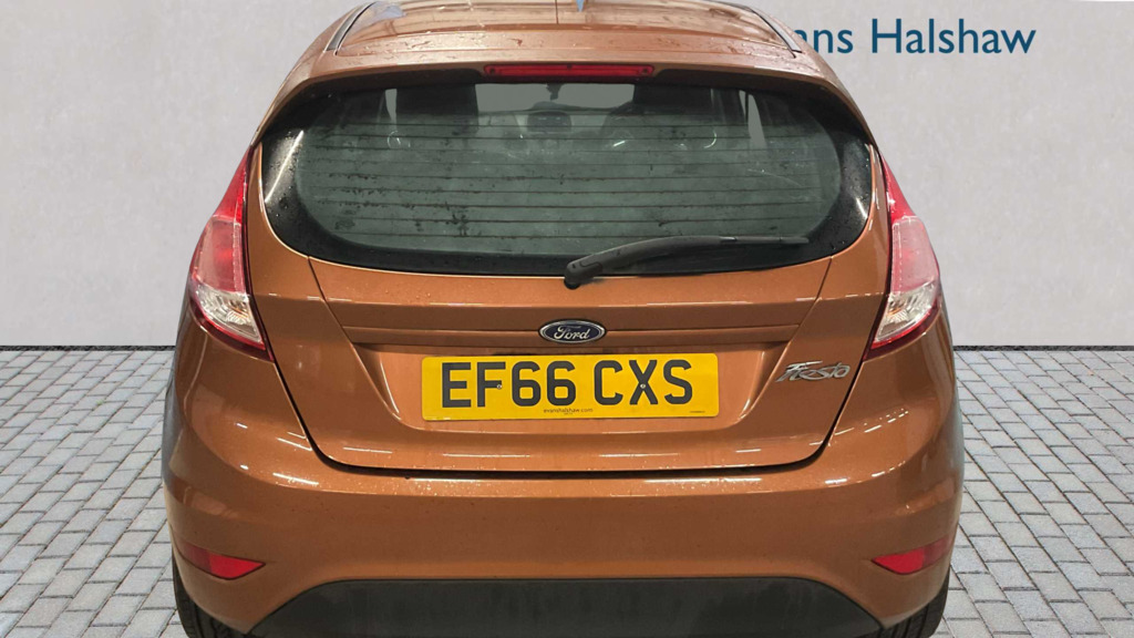 Ford Fiesta 1.25 82 Zetec 2016 EF66CXS Brown #5