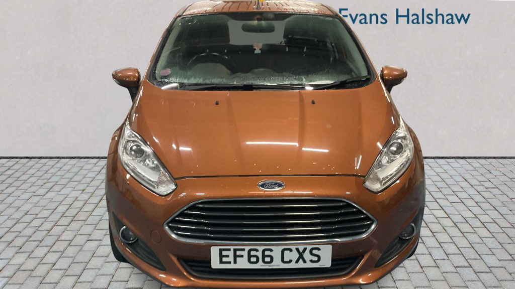 Ford Fiesta 1.25 82 Zetec 2016 EF66CXS Brown #4