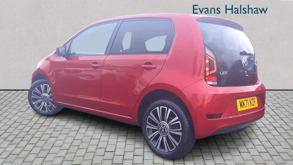 Volkswagen Up 1.0 65Ps Black Edition 2021 MK71KZF Red #4