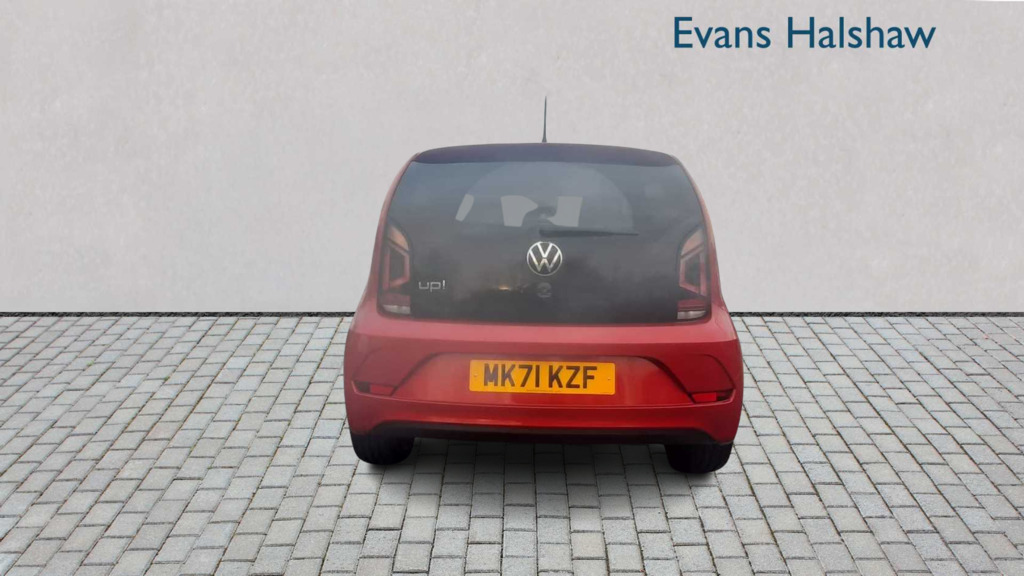 Volkswagen Up 1.0 65Ps Black Edition 2021 MK71KZF Red #3