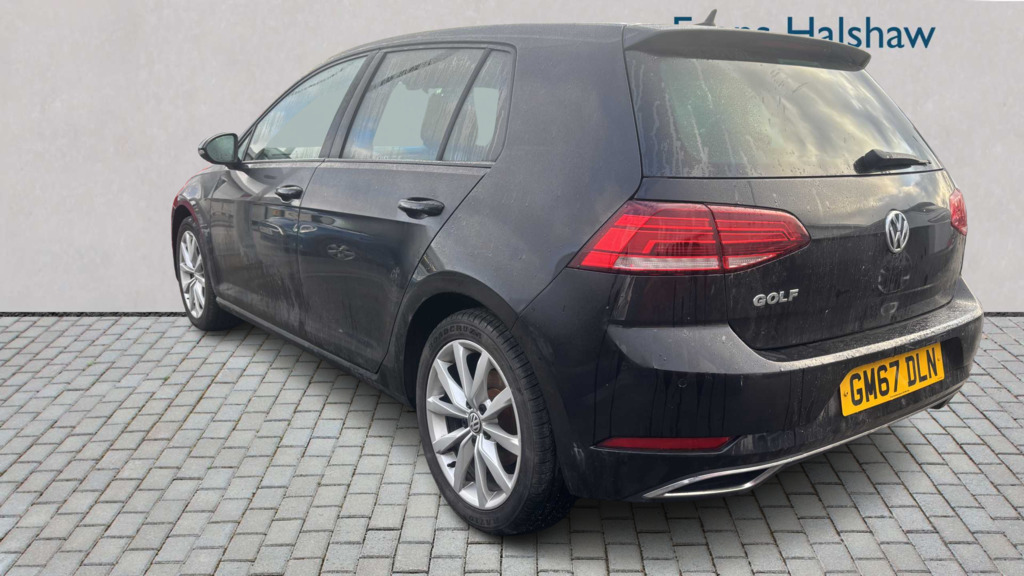 Volkswagen Golf 1.5 Tsi Evo 150 Gt 2018 GM67DLN Black #4