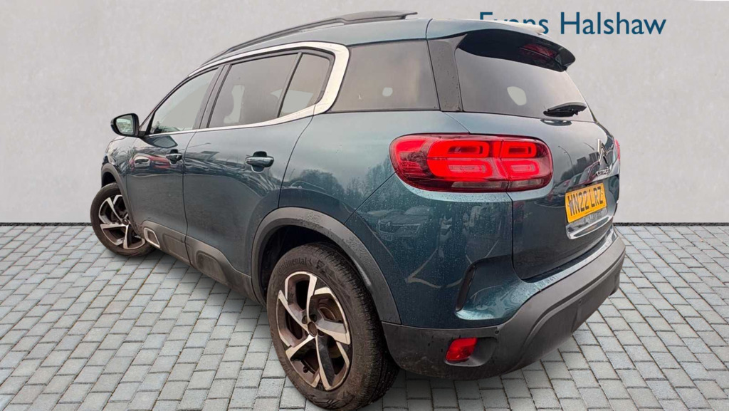 Citroen C5 Aircross 1.2 Puretech 130 Shine 2022 WN22LRZ Blue #5