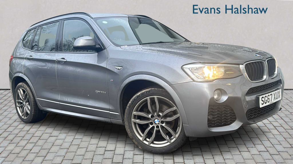 BMW X3 Xdrive20d M Sport Step 2017 Grey