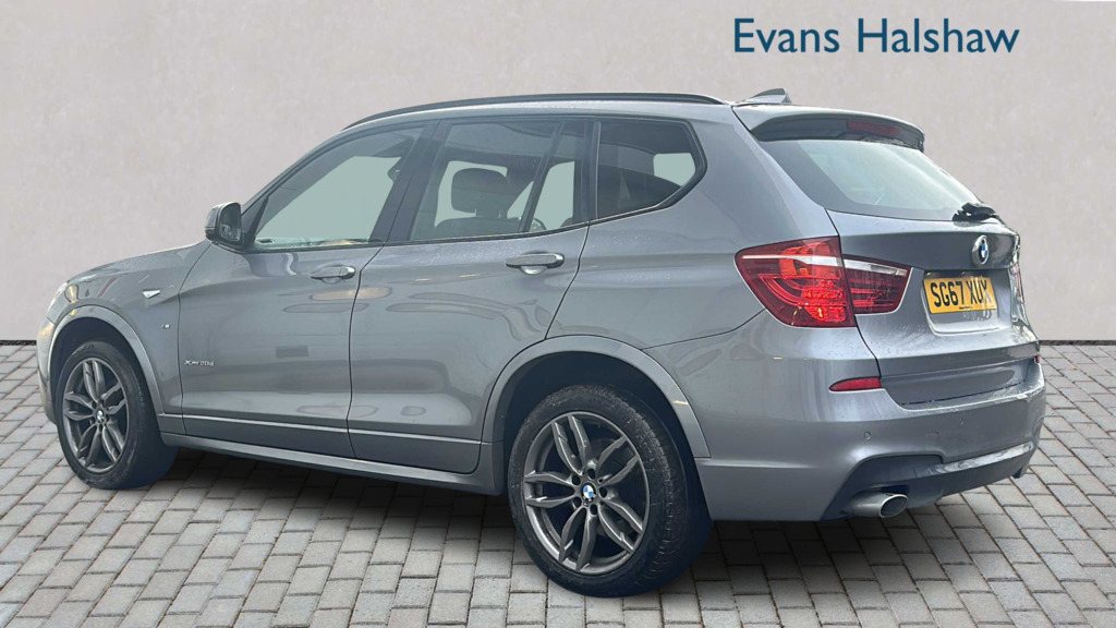 BMW X3 Xdrive20d M Sport Step 2017 SG67XUX Grey #3