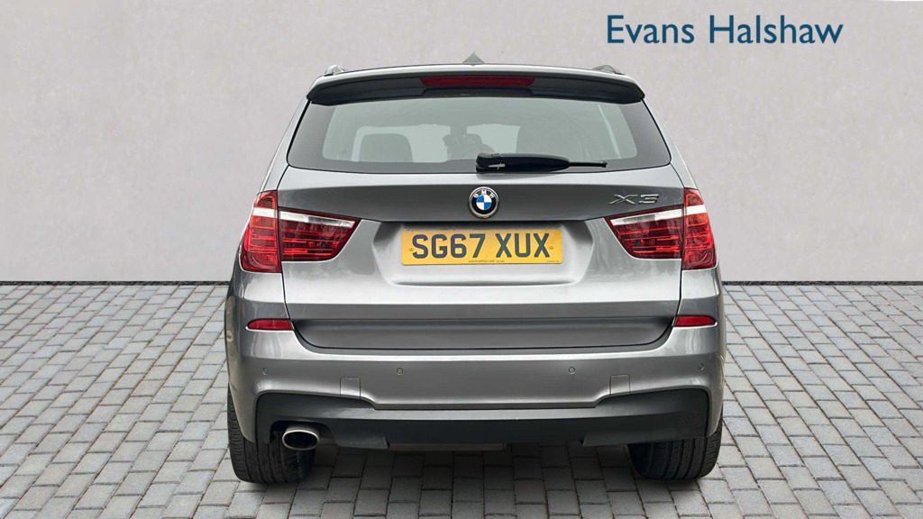 BMW X3 Xdrive20d M Sport Step 2017 SG67XUX Grey #5