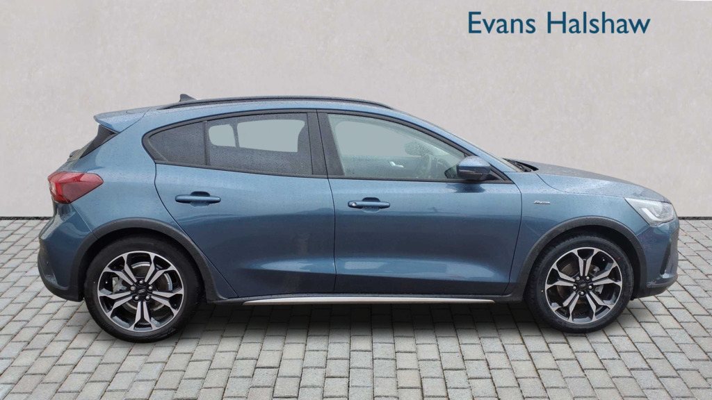 Ford Focus 1.0 Ecoboost Hybrid Mhev Active Vign 2022 WR72MVH Blue #3