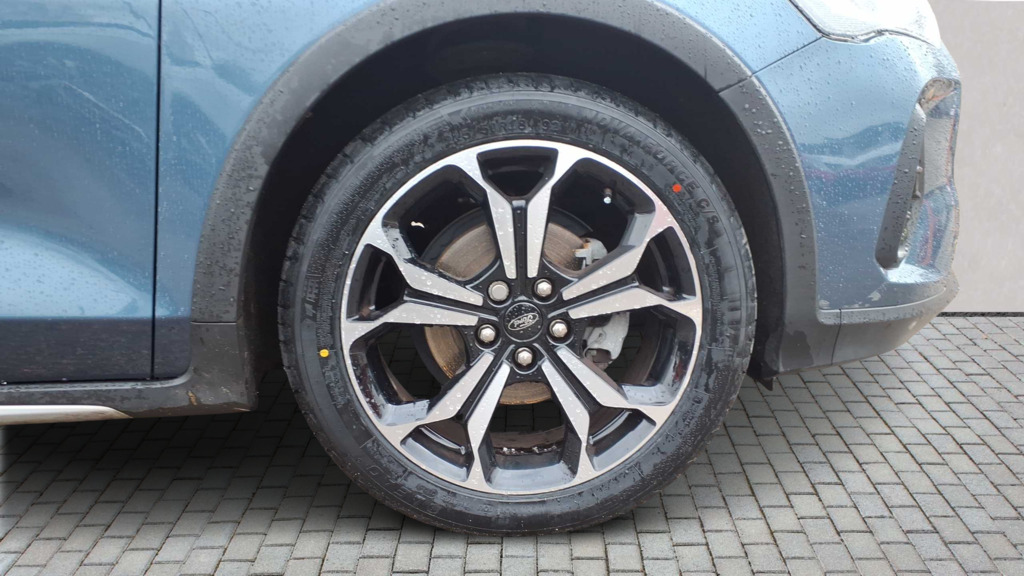 Ford Focus 1.0 Ecoboost Hybrid Mhev Active Vign 2022 WR72MVH Blue #6