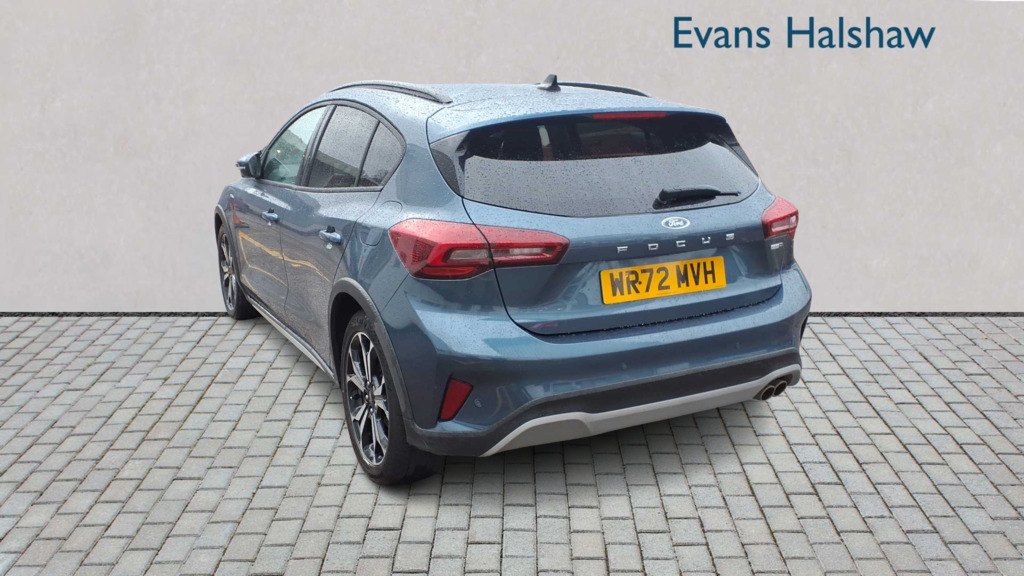 Ford Focus 1.0 Ecoboost Hybrid Mhev Active Vign 2022 WR72MVH Blue #2