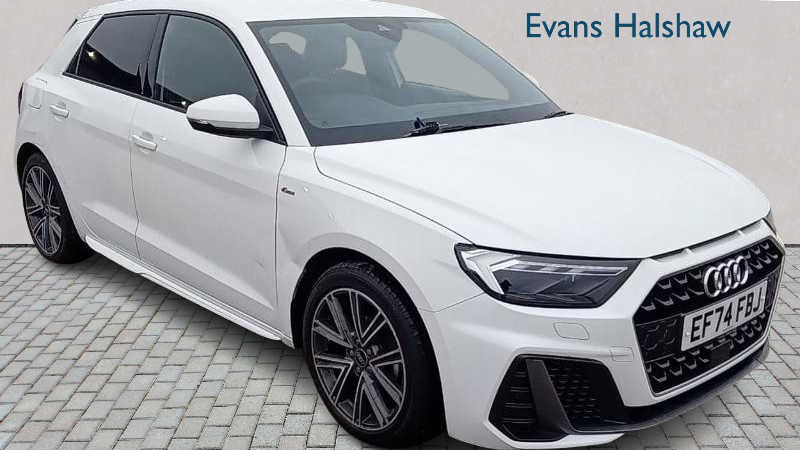 Audi A1 25 Tfsi S Line S Tronic 2024 EF74FBJ White #4