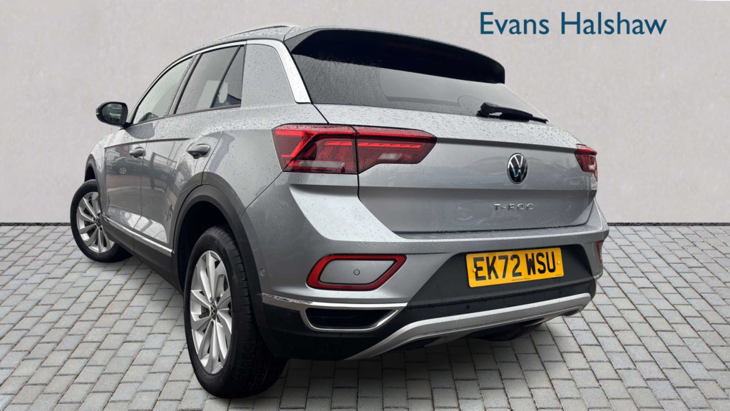 Volkswagen T-Roc 1.5 Tsi Style Dsg 2022 Silver #2