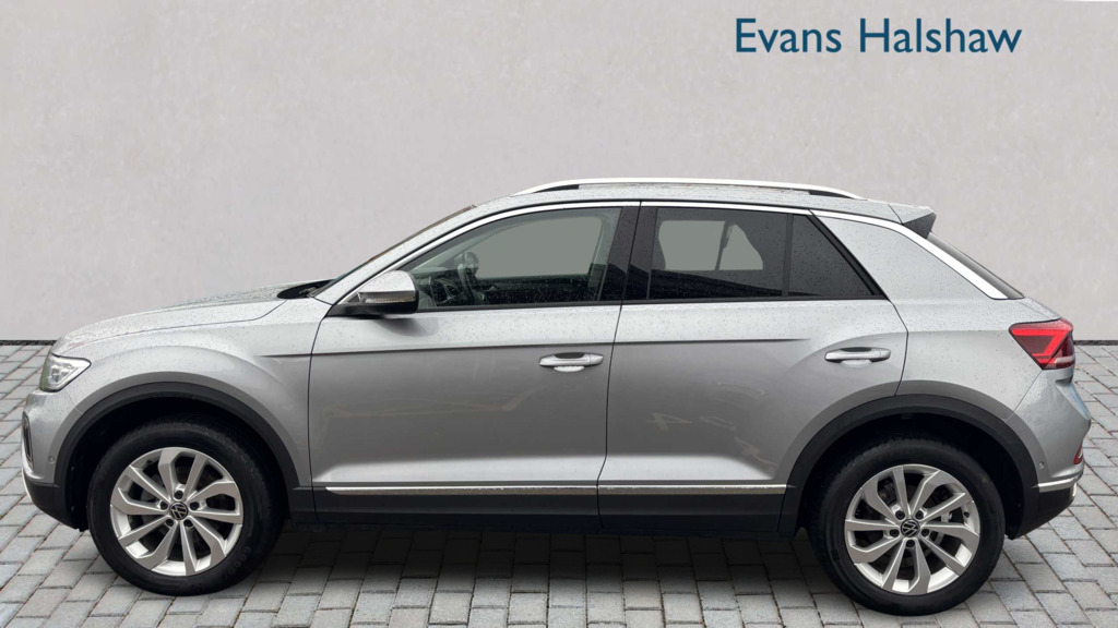 Volkswagen T-Roc 1.5 Tsi Style Dsg 2022 Silver #3